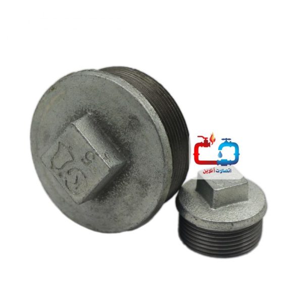 درپوش دنده‌ای 1/2 اینچ گالوانیزه چینی