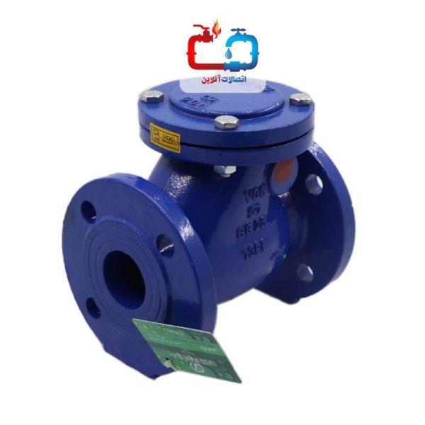 شیر یکطرفه دریچه‌ای وگ 10 اینچ pn16 (لولایی)