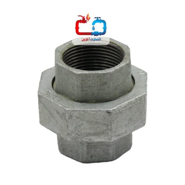 مهره ماسوره گالوانیزه 3/4 اینچ توپی برزیل