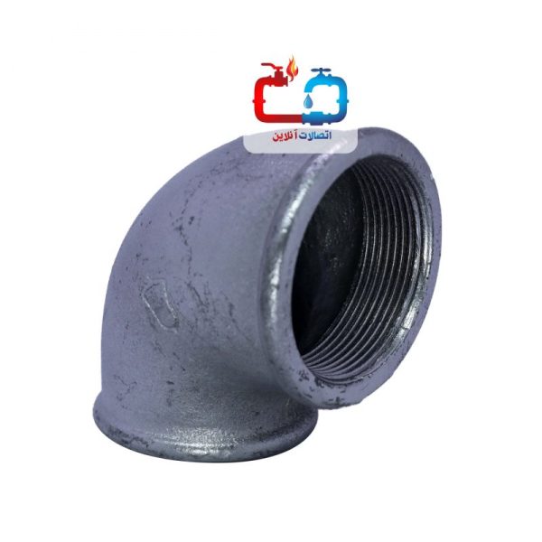 زانو تبدیلی 3/4*1 اینچ گالوانیزه چین - تصویر 2