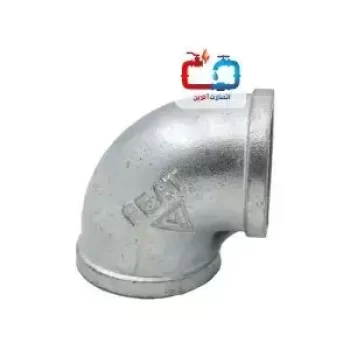 زانو دنده‌ای 90 درجه گالوانیزه چین