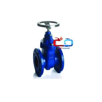 شیر فلکه کشویی چدنی زبانه فلزی فاراب