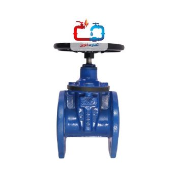 شیر فلکه کشویی چدنی زبانه لاستیکی میراب