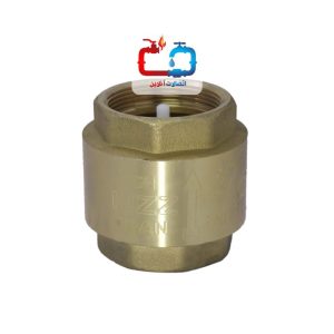 شیر یکطرفه برنجی فنری کیز ایران